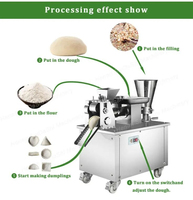 Machine à boulettes automatique Samosa à usage domestique à vendre Afrique du Sud Empanada géante formant automatique Momo Maker Mini