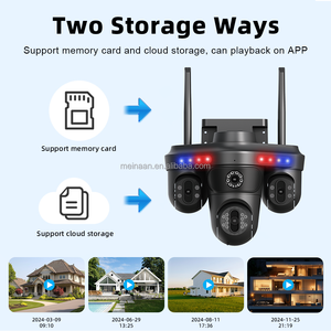 2025 công nghệ mới bốn ống kính 6 động cơ không dây Wifi <span class=keywords><strong>Home</strong></span> video giám sát Ptz IP Camera CCTV ngoài trời Wifi Camera An Ninh - Product Image 6