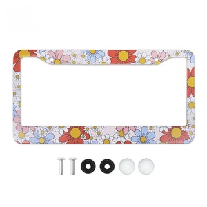 Marco de Matrícula Personalizado, Marco de Matrícula de Aluminio Estándar Estadounidense, Diseño Personalizado con Protección UV - Product Image 1