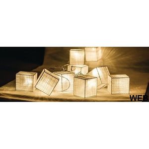 LED <b>String</b> <b>Lights</b> 2.1m Rectangular Square Shape Warm White Indoor <b>Outdoor</b> Decoration - Product Image 1