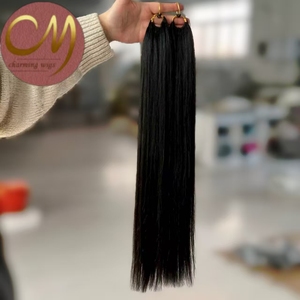 Extensions de cheveux au crochet de qualité supérieure, texture naturelle douce, sans nœuds, légères, faciles <span class=keywords><strong>à</strong></span> installer, <span class=keywords><strong>coiffure</strong></span> protectrice longue durée - Product Image 1
