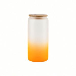 20Oz Cup Sublimation <b>Blank</b> Beer 20 Oz Drinking Jar <b>Water</b> <b>Bottle</b> Frosted Glass Can Cups With Lid - Product Image 1