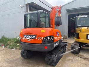 Miniexcavadora usada Doosan de Corea del Sur, máquina excavadora de orugas de 6 toneladas, a la venta - Product Image 2
