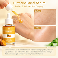 Sérum Visage Hydratant Anti-Âge au Curcuma et Acide Hyaluronique, Vitamine C, Éclat et Lissage de la Peau - Vente en Gros - Fabricant et Fournisseur