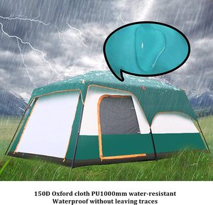 6 Person <b>Waterproof</b> Outdoor Family Luxury Big Camping <b>Tent</b> Extra Large Space Family <b>Tent</b> - Product Image 3