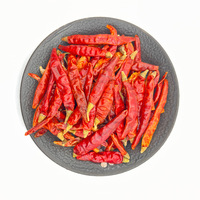 En stock, vente en gros, piment rouge séché cru AD S17, super épicé, piment indien Devil Chili