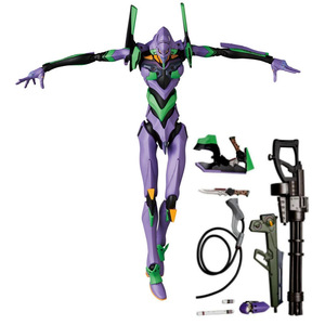 Figura de acción militar articulada de PVC de primera edición, Good News Toys Evolution, modelo Mantis Púrpura Guerrero, edición final, caja a color. - Product Image 1