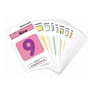 Enfants jouet éducatif enfant en bas âge cognitif flashcards anglais Flash cartes éducation jeu de cartes pour les enfants