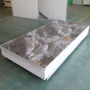 Lembaran PVC UV Ramah Lingkungan Tahan Air Ringan 3mm Motif Marmer dengan Layanan Pemotongan untuk Dekorasi Interior Dapur & Dinding - Product Image 4