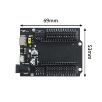 Placa de Desarrollo ESP32 de Doble Núcleo y Ultra Bajo Consumo con USB Tipo C, WiFi+Bluetooth, Chip CH340C, ESP-WROOM32-DevKitC-32 para Kits