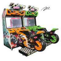 Simulateur de moto GP Kaimi Arcade Moto à monnayeur, version anglaise, 110-240V, 1-2 joueurs, nouveau prix usine