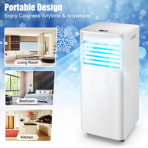 <b>Mini</b> Smart 9000 BTU Portable <b>Air</b> <b>Conditioner</b> for 350 Square Feet with Remote Included - Product Image 2