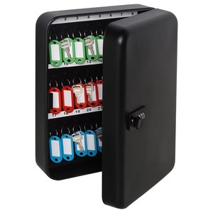 Caja de <span class=keywords><strong>llaves</strong></span> con contraseña de 20 dígitos, <span class=keywords><strong>armario</strong></span> de almacenamiento montado en la pared <span class=keywords><strong>para</strong></span> hoteles, decoración de puertas, gestión de propiedades, características del producto - Product Image 1