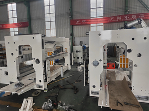 Tấm nóng sưởi ấm đơn facer máy chính xác kiểm soát nhiệt độ liên kết mạnh mẽ keo tiết kiệm thiết kế - Product Image 4