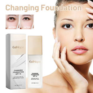 Eelhope Base per il trucco idratante per fondotinta naturale a lunga durata per coprire le imperfezioni della pelle che cambiano le fondamenta - Product Image 2