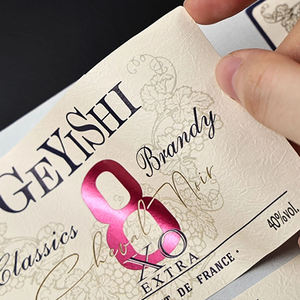 Biểu tượng tùy chỉnh in ấn nhãn dán mã QR quảng cáo tự dính niêm phong nhãn hiệu in ấn presssealing nhãn - Product Image 2