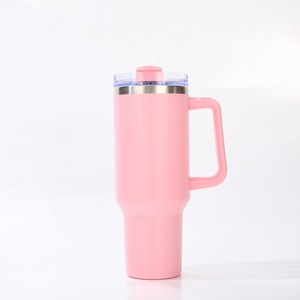 Custom for <b>Cup</b> Stainless Steel 40oz Water Bottle With Handle <b>Travel</b> Mug Tumbler BPA Free Double Wall Vacuum <b>Cups</b> With Logo - Product Image 6