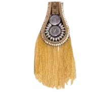 Perles et pompons Gillian pour sari et patchs de chemisier, directement de l'usine