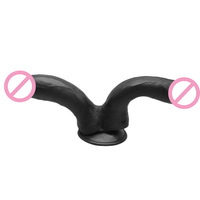 Dildo réaliste à double extrémité pour femmes et hommes, pénétration vaginale et masturbation anale, poids 328g