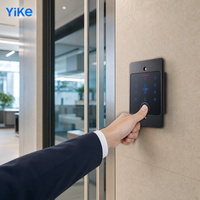 Terminal d'accès intelligent Tuya WiFi avec empreinte digitale, déverrouillage à distance par téléphone, boîtier métallique étanche, interface Wiegand pour entrée sécurisée des portes