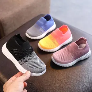 Sepatu Jalan Kasual Model Terbaru Musim Panas Sepatu Jala Antiselip Plastik Sol Antiselip untuk Anak-anak