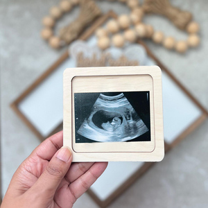 Cadre photo pour annonce de <span class=keywords><strong>grossesse</strong></span> PAFU, annonce de <span class=keywords><strong>grossesse</strong></span>, révélation, cadre pour échographie avec support - Product Image 3