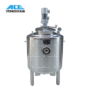 300L Facial Cream Sunscreen <b>Hydraulic</b> Lifting Vacuum Emulsifier Homogenizing Mixer - Product Image 1