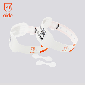 RFID çip QR kodu hasta termal rulo hastane bilekliği kağıt olay bileklik RFID termal kağıt rulosu bilezik - Product Image 5