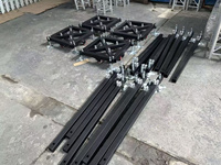 Estructura de Truss para Pantalla LED, Truss Plegable para Iluminación de Escenario, Soporte Metálico de Aluminio para Altavoces Line Array, Truss para Iluminación de Escenario DJ