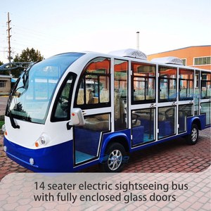 Bus de tourisme électrique climatisé 17 places avec portes vitrées entièrement fermées – Fabricant - Product Image 2