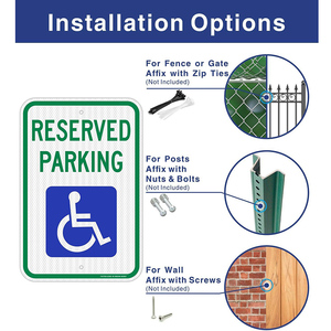 <span class=keywords><strong>Segnaletica</strong></span> <span class=keywords><strong>di</strong></span> <span class=keywords><strong>parcheggio</strong></span> riservata su misura <span class=keywords><strong>segnaletica</strong></span> per <span class=keywords><strong>parcheggio</strong></span> in alluminio riservata - Product Image 4