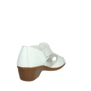 Cinzia Soft Donna Mocassino Bianco <b>Wedges</b> Sandals <b>Women</b> <b>White</b> Heel Height Colore Taglia - Product Image 2