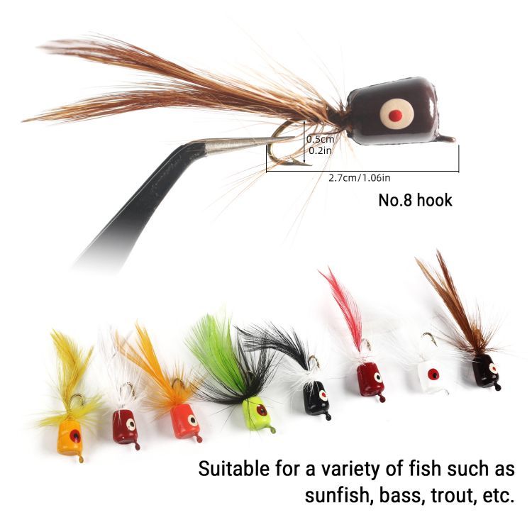 Kunstköder Für Fliegenfischen Fliegenfischköder Set 10 Stück
