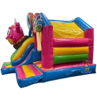 Château gonflable PVC pour fête en plein air, trampoline jungle, toboggan, certifié CE, capacité de 600 kg, couleur et logo personnalisables