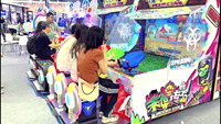 Machine de jeu d'eau de tir à 4 joueurs pour divertissement intérieur, équipement de jeu d'eau pour centre de jeux, tireur d'eau pour enfants