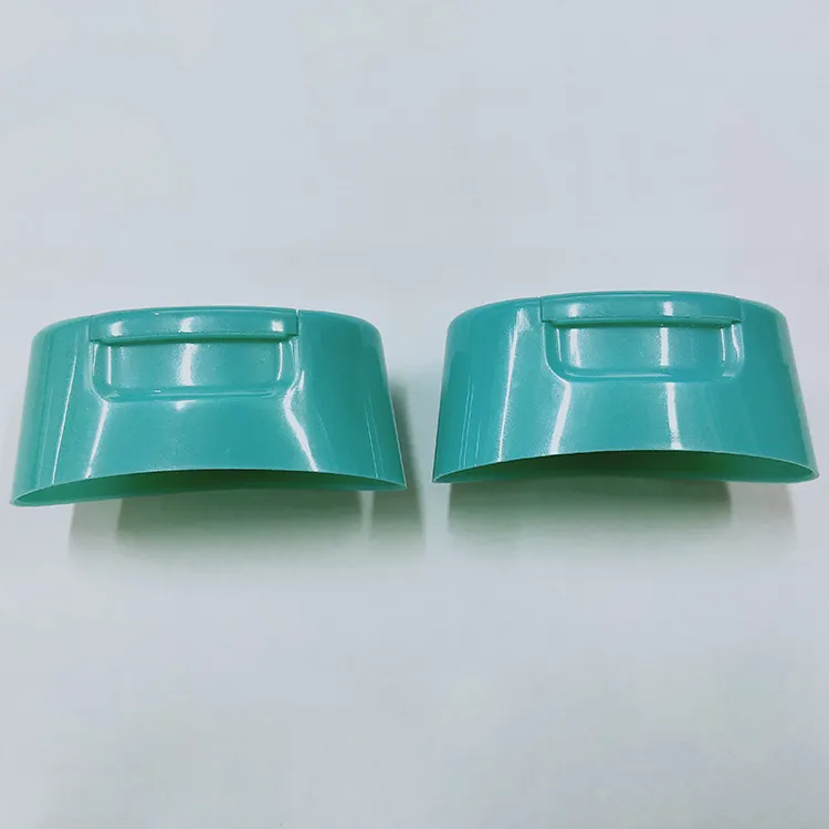 Snap neck Plastic shampoo flip top bottle cap can be make any color