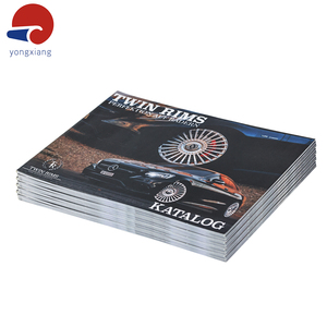 Catalogue horizontal Impression de produits Reliure parfaite Papier couché Impression de catalogue de magazines automobiles professionnels personnalisés - Product Image 6