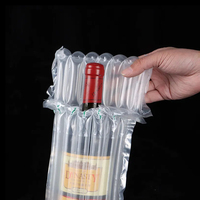 Vente chaude : Emballage gonflable pour vin, protection de bouteille à prix d'usine, sacs à colonne de gaz, film de protection à bulles
