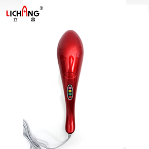 LICHANG, venta al por mayor, Delfín, potente vibrador infrarrojo, palo de masaje, vibrador corporal, masajeador de mano con función de calefacción - Product Image 5