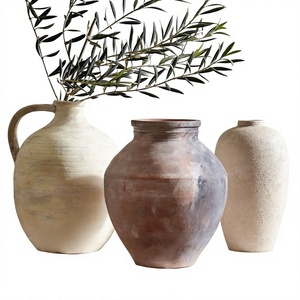 Glazed Ceramic Flower Pot Round Planter Modern Indoor Outdoor Garden Container for Home Decor - Product Image 3