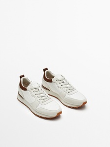 Zapatos de Estilo Deportivo Blancos de Diseño para Hombre, Tendencia 2025, Otros Zapatos Deportivos Casuales de Moda para Hombre - Product Image 3