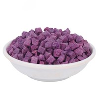 Gezonde paarse zoete aardappel, gevriesdroogd, 0 suikerblokjes voor ingrediënt/bakkerij/snack, FD fruit, op maat gemaakt, maaltijdvervanger