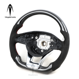 Volant de style ancien compatible avec Benz C200 <span class=keywords><strong>C63</strong></span> C300 808 W204 W205 SLK GLK GLC GLE, peut être amélioré en volant en fibre de carbone - Product Image 3