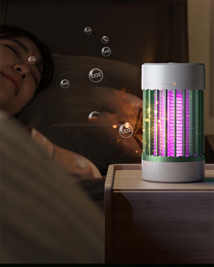 Lampe anti-moustiques UV portable pour femmes enceintes et bébés, piège à insectes à piles, tue-mouches - Product Image 3