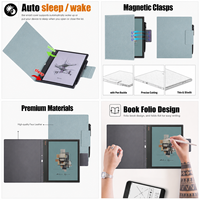 Étui de tablette personnalisé en usine avec impression DY pour Onyx Boox Note Air 5 C 10.3 2025, couverture magnétique en cuir PU ultra-mince