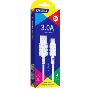 KAKUSIGA <b>Type</b> <b>C</b> <b>Charging</b> And Sync <b>Cable</b> 2m 3a White - Product Image 2