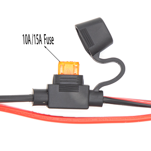 Cable de 6 pies/1,8 metros, 16AWG, pinzas de cocodrilo de 15A a conector SAE, adaptador de liberación rápida SAE de 12V/24V a pinzas de cocodrilo - Product Image 5