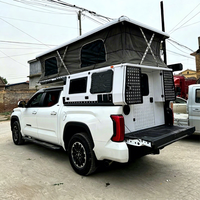 Mini-camper léger à coque souple et toit relevable, vente directe usine, pour Toyota Tundra