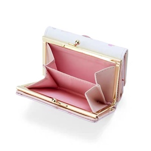 Cartera Corta Katie de 50 Aniversario, Diseño Retro de Cara de Gato y Lazo, Estilo JK Lolita, Linda Cartera Tri-Plegable KT Hecha en China - Product Image 4