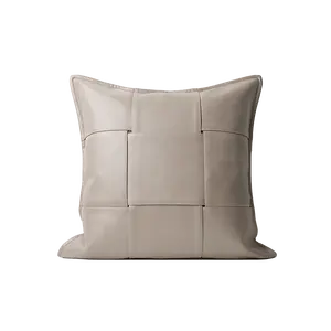MISSLAPIN Home Textiles cushion covers Decorative Pillows Jacquard Sofa pillow Living Room decorative Leather pillow cushion